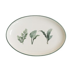 Plat ovale floralia 40 x 27 cm