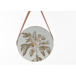 Horloge feuilles 
