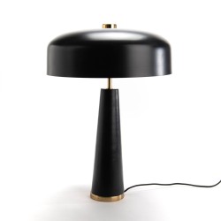 Lampe de table Théo noire...