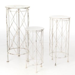 Set de 3 portes plantes...