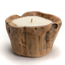 Bougie teck naturel maxi 