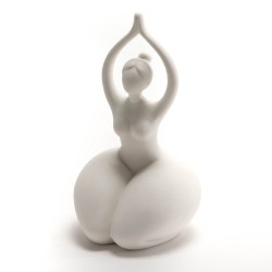 Statue femme blanche 23 cm 
