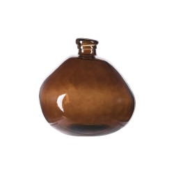Vase simplicity ambre 18 cm