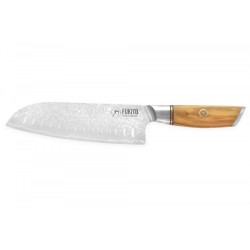 Couteau santoku alvéolé 17...