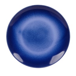 Assiette plate blue night...