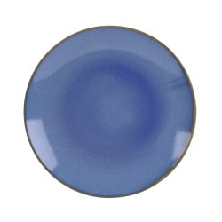 Assiette plate 27.5 cm bleu...