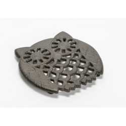Dessous de plat hiboux fonte 