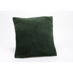 Coussin Damier forêt 40x40 cm 