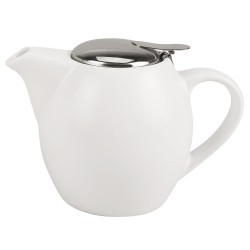 Théière bollo 0.5 l blanc mat