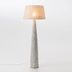 Lampe Natura abat jour jute...