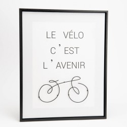 Toile vélo 3D 40x50 cm