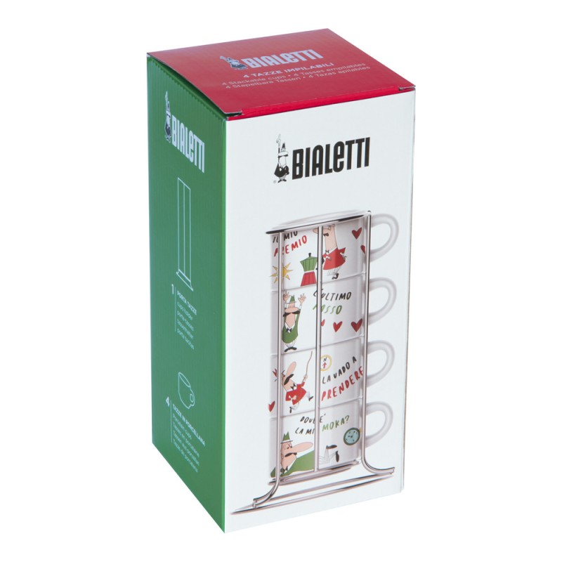 Set de 4 tasses à café Roland Garros - Arts de la table