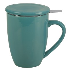 Tisanière 0.5 l bleu canard...