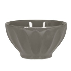 Bol cotes plates 14 cm gris...