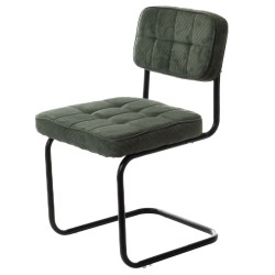 Chaise Suzana verte (lot de 4)