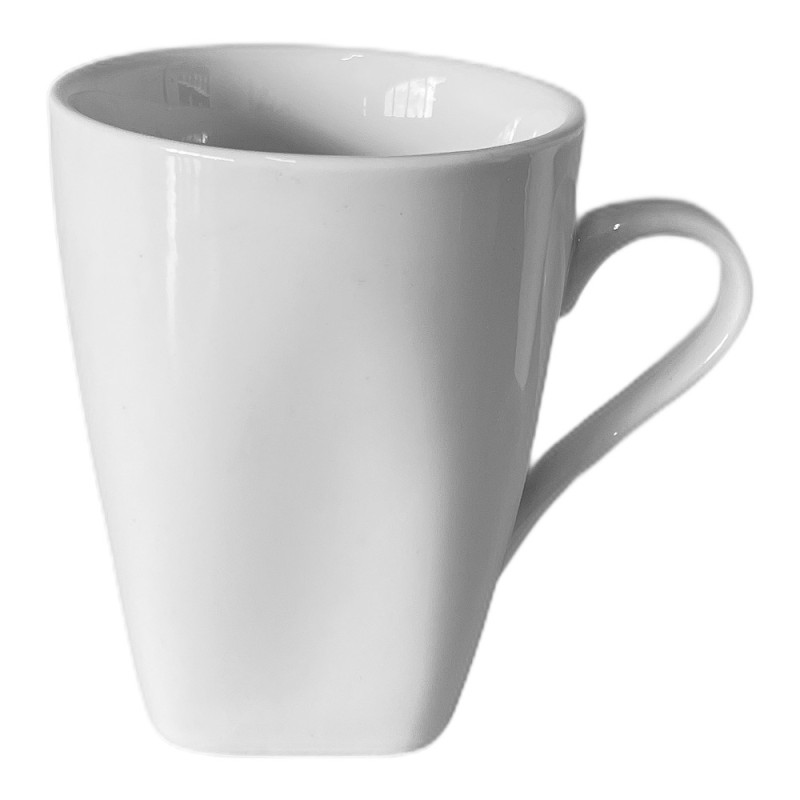 Tasses à Café Latte en Porcelaine Fine 350ml - Lot de 6 - Lumina Pas Cher