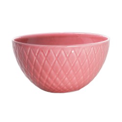 Saladier en faience diamon...