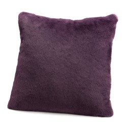 Coussin Luxe 50x50 cm prune 