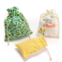 Set de 3 sacs vrac zeste