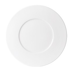 Assiette plate zen blanc 27...