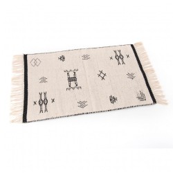 Tapis réversible tribal...