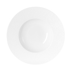 Assiette creuse Vésuvio Safran – Table Passion