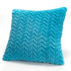 Coussin bleu turquoise...