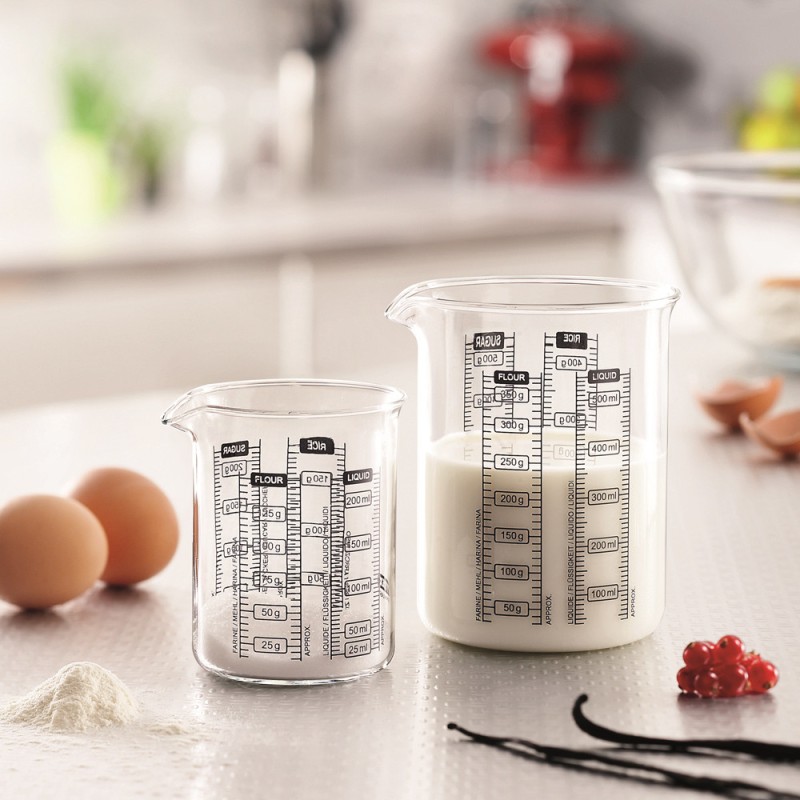 Verre Doseur 1000 Ml En Plastique PP - Résistant Aux Acides, Pour Cuisine Et Labo - 3