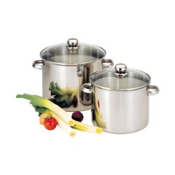 Lot de 5 traiteurs inox +...