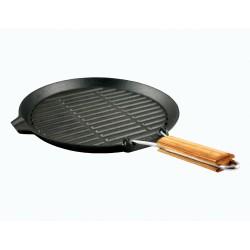 Grill rond fonte 25,5 cm -...