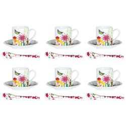 Set 6 tasses / sous tasses...