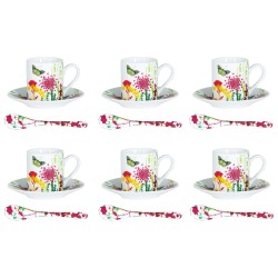 Set 6 tasses / sous tasses...