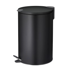 Poubelle mats noir 5l