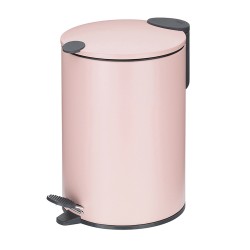 Poubelle mats rose 3l