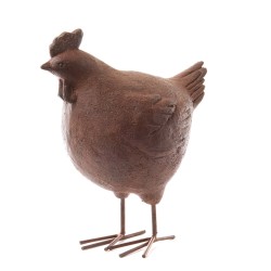 Poule jardin 32 cm