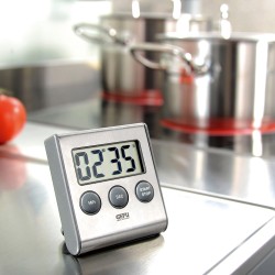 Metaltex thermomètre digital de cuisine avec sonde et minuteur