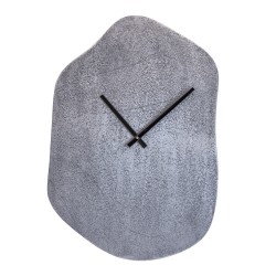 Horloge Organic argent 50 x...