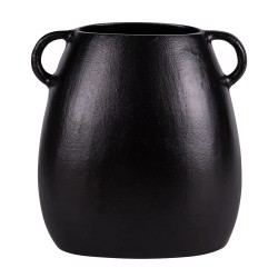 Vase Jawny noir 14 cm