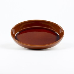 Plat sabot poterie n°10 22x15