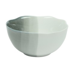 Saladier porcelaine blanche 19 cm forme boule Table Passion
