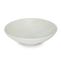 Assiette creuse chevron...