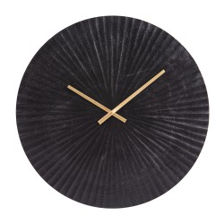 HORLOGE METAL SOLEIL NOIR...