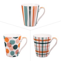 TABLE PASSION - Coffret de 2 mugs XXL 50 cl Flora (1 modèle aléatoire)