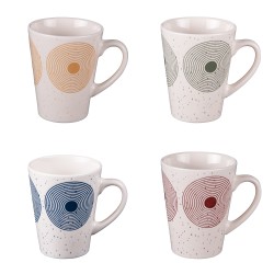 Coffret de 4 mugs 28 cl Rio