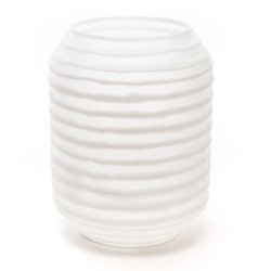 Vase Linea 26 cm blanc