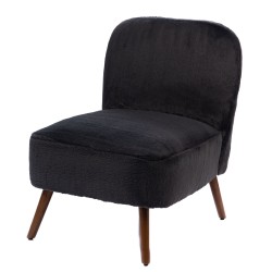 Fauteuil Bucolique gris 60 cm 