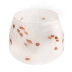 Vase Taiga 16 cm blanc 