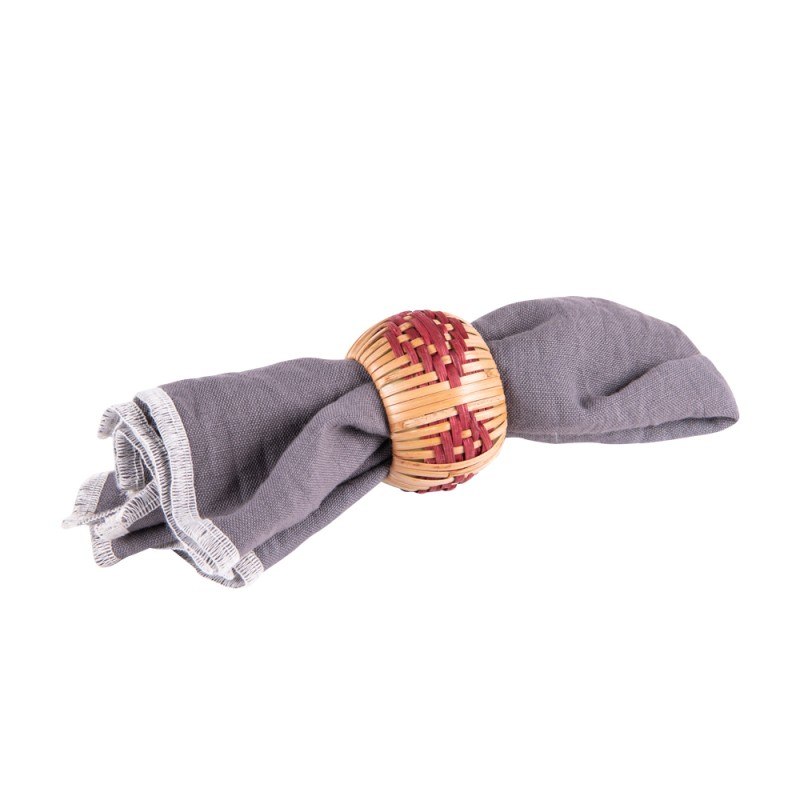 Lot De 12 Ronds De Serviette De Table Faits À La Main En Forme De Fleur Pour Mariage