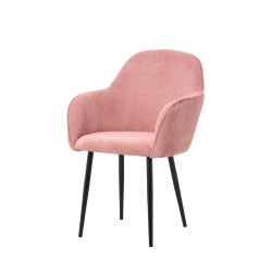 Fauteuil Velvet rose