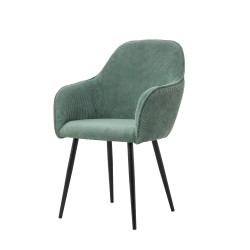 Fauteuil Velvet vert